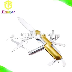 Stainless Steel 11 in 1 Multipurpose Camping Knife With Led Light thumbnail-4