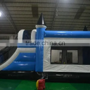 High Quality Popular Giant Castle Inflatable Combo Bouncer for Children thumbnail-4