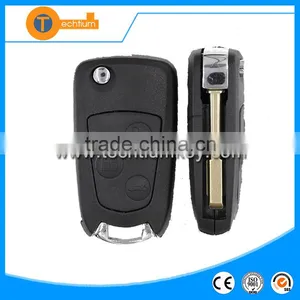 Hot Selling ABS Material Folding Remote Key Case With Logo and Uncut Blade for Ford Mondeo thumbnail-1