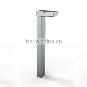 Attractive Office Table With Drawers With Steel Frame thumbnail-3