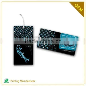 OEM Plastic Label Hang Recycled Paper Hang Tag Printing thumbnail-2