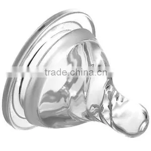 Natural Flow Bottle Feeding Accessaries Liquid Silicone Realistic Nipples by Molding thumbnail-2