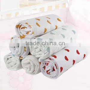 Bear Printed Waterproof Bamboo Fiber Adult Terry Baby Chganging Mat thumbnail-3