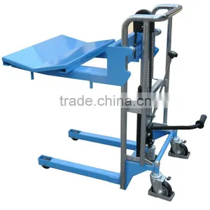 V Shape Plate Hydraulic Foot Pedel Reel Lifting Stacker thumbnail-1
