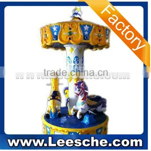 LSJQ-084 Attractive Kids Carousel for Sale Used Amusement Games Mini Fairground Ride Small Carousel for Sale thumbnail-1