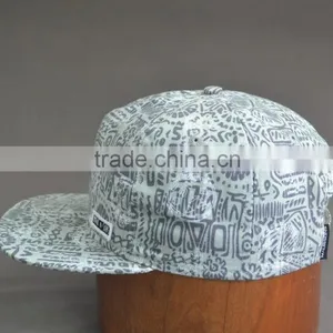 Custom Cheap Flat Brim Cap thumbnail-3
