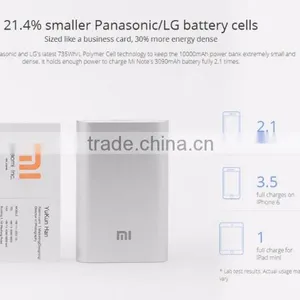 Original Xiaomi mi Power Bank 10000mAh Portable Charger 5v 2a Powerbank 18650 for All Mobile Phones thumbnail-5