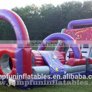 2016 Interactive Inflatable Obstacle Course Rental Inflatable Slide Children Air Playground thumbnail-1
