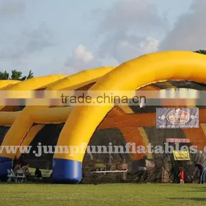 18oz PVC Large Inflatable Paintball Arena Nets Wall Inflatable Air Tent for Paintball Bunker Field thumbnail-1