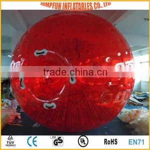 1.0mm PVC Zorb Ball,color Choose Red Inflatable Zorb Balls for Hot Sale thumbnail-1