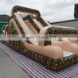 24m Large Obstacle Course Adults Outdoor Challenge Sports Boot Camp Inflatable Course for Sale thumbnail-4