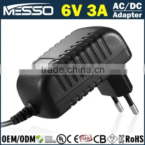 6V 3A Adapter 18W Led Lighting Light Lamp Bulb Strip Flashlight AC DC Power Adapter thumbnail-1