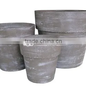 Light Cement Atlantis Outdoor Pot thumbnail-1