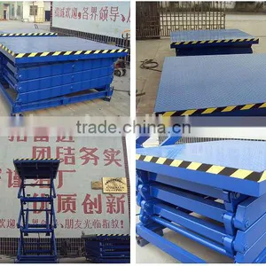 2000KG Stationary Hydraulic Scissor Lift Table Wiht Good Quality For Sale thumbnail-3
