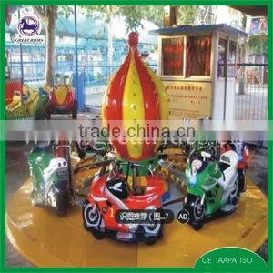 Hot Selling Attractions Amusement Equipment Rotating Motorcycle for Sale thumbnail-6