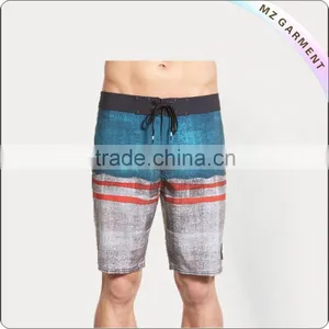 Printed Plain White Board Shorts thumbnail-1