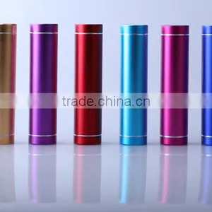 Best Promotional Gift Power Bank Cheapest 2600mAh Cylinder Shaped Power Bank Mini Portable Mobile Power thumbnail-1
