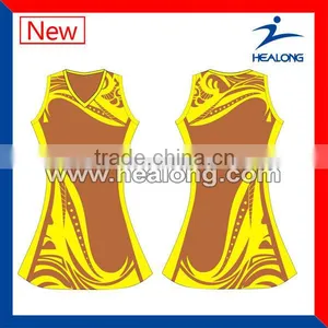 Woman Wear for Wholesale Custom Netball Uniforms thumbnail-1