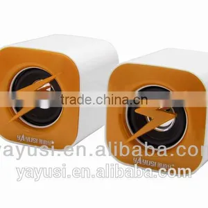 2.0-CH Passive Portable Audio Speaker With Vibration Membrane at Backside and Ce,rohs,fcc thumbnail-3