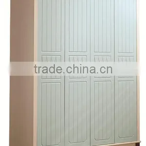 Mediterranean Style Prefab House New Design Solid Wood Blue Bedroom Furniture Set thumbnail-3