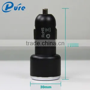 2016 Newest Electric Car Charger Radio Type Two Ports USB Radio Car Charger Power Supply thumbnail-4