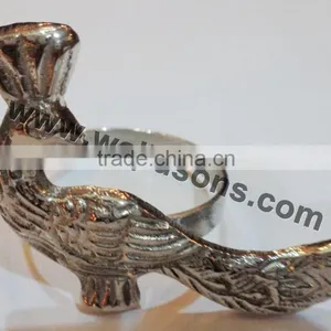 Wedding Decoration Event Nickel Plated Napkin Ring thumbnail-1