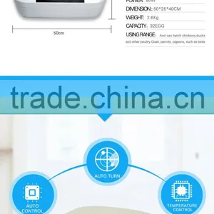 2017 HHD Newest Automatic Chicken Egg Incubator for Sale Philippines CE Approved thumbnail-2
