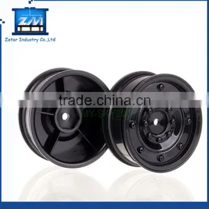 Car Spare Parts Black Plastic Parts Climbing Pull Truck Wheel Rims thumbnail-4