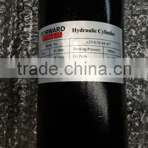 2.5" Bore x 1.5"rod-18" Stroke Double Acting Hydraulic Cylinder thumbnail-1