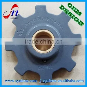 Custom Made Steel Cast Wheel for Transmission System thumbnail-3