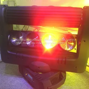 Новый Disco 8Eyes 4in1 светильник для свадьбы и дома полноцветный 8*12Вт LED светильник с пучком света на механизме «паук» с перемещающимся головным узлом thumbnail-4