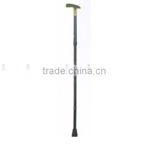 Copper Handle Wooden Walking Stick,Clamp Mechanism Trekking Pole,Trekking Pole,Nordic Walking Stick,hiking Pole thumbnail-1