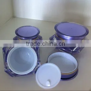 2016 Unique New Diamond Unique Shape Jar for Face Cream thumbnail-2