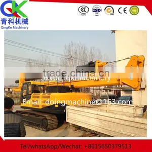 Truck Type Wheel Type Rotary Pile Drilling Rig Auger Drilling Rig thumbnail-6