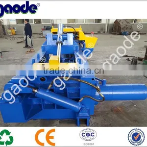 Manual Valve Control Small Hydraulic Scrap Steel Metal Baler thumbnail-1