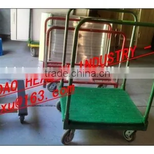 Vinyl Coating Red Panel Mover WITH 3 UPRIGHTS FOR MOVING MATTRESS AND PLYWOOD ,GLASS ,DOORS thumbnail-2