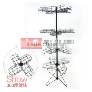 360 Degree Flexible 4 Tier Baseball Cap Rack thumbnail-2