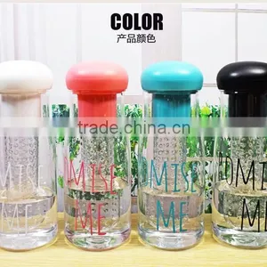 Korea Fruit Infuser Bottle Plastic Water Bottle 750ml Promise me thumbnail-1