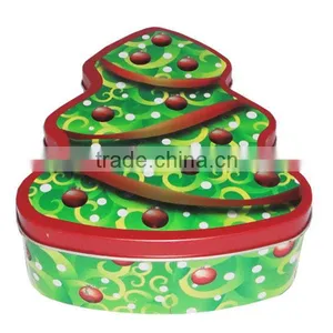 Christmas Metal Tin Box thumbnail-1