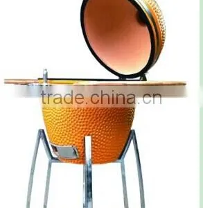 Ceramic Black Kamado Grill for Party BBQ Used thumbnail-1