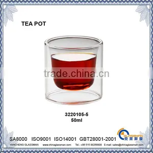 Clear Borosilicate Glass Tea Pot TC105-5 thumbnail-1