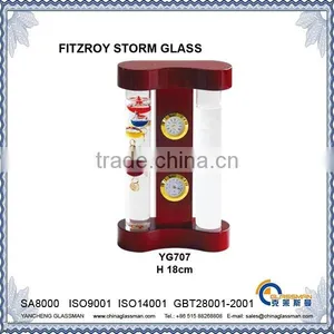 Wooden Frame Advanced Weather Station YG707 thumbnail-1