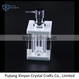 Factory Direct Sale Transparent Crystal Iquid Soap Dispensers thumbnail-1