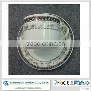 CERAMIC PORCELAIN TEA CUPS thumbnail-1
