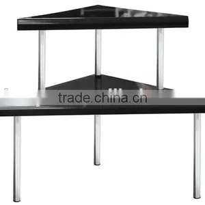 China Factory Kitchen and Home Stainless Steel Corner Storage Shelf thumbnail-3