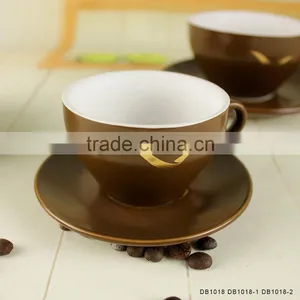 Royal Style Fine Bone China Tea Cup and Saucer and Coffee Cup Set thumbnail-1