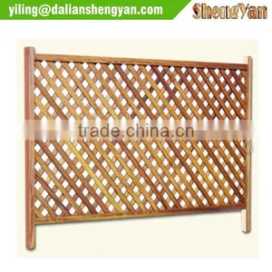 Wood Garden Fence , Colorful Garden Fence thumbnail-1