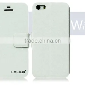 High Quality Wallet Leather Case Flip PU Leather Phone Case Protective Back Covers for IPhone 5 5s thumbnail-4