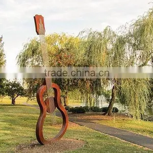 FO-9S01 Creative Decorative Garden High Quality Corten Steel Sculpture thumbnail-1
