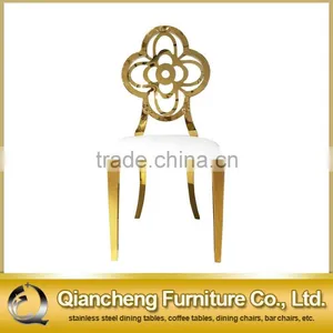 Golden Royal Flower Sash Wedding Tiffany Table Chairs thumbnail-1